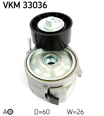 Belt Tensioner, V-ribbed belt - VKM 33036 SKF